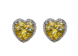 Radiant Heart Earrings