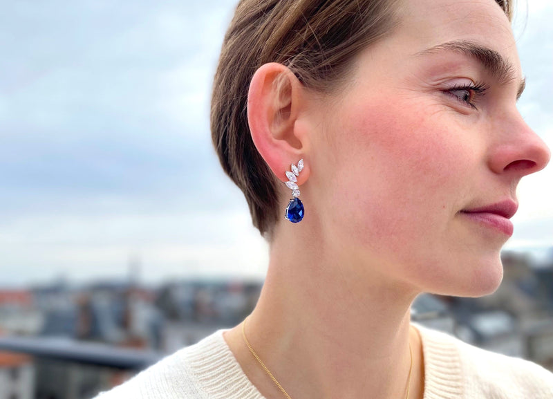 Rêve Bleu Earrings